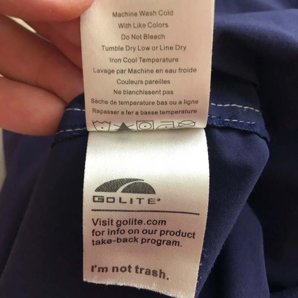 GOLITE women’s navy blue hiking pants M - Picture 8 of 12
